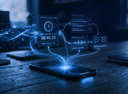 Time Tracking Mobile App: Conversational Timesheet Management
