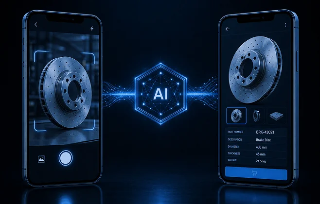 CV and AI-based Parts Recognition for Automotive Inventory